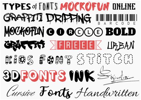 different type of letter fonts|Font Generator & Free Custom Online Text Changer.